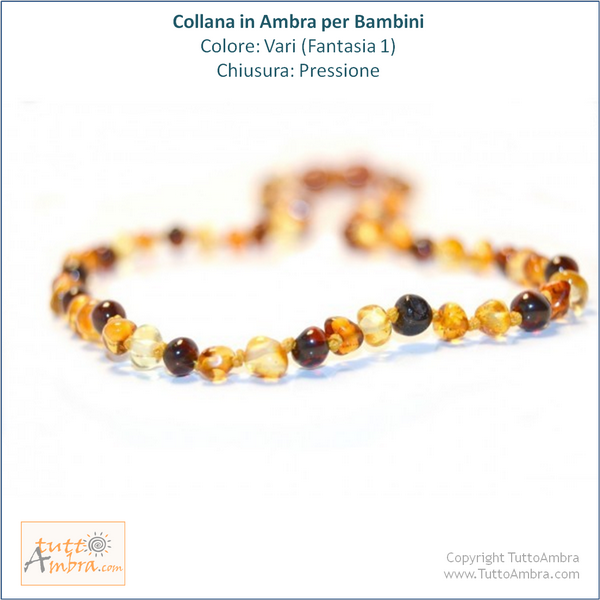 Collana Ambra Bambini - SuperBimbi